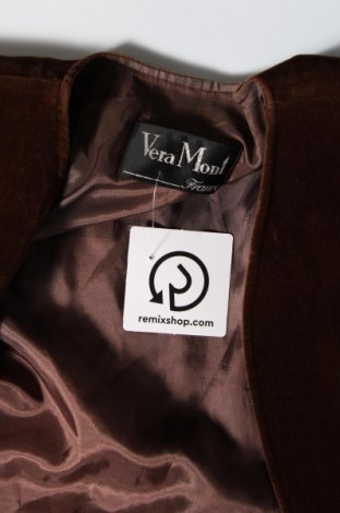 Дамско сако Vera Mont, Размер S, Цвят Кафяв, Цена 18,15 лв.