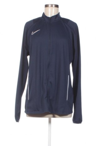 Γυναικεία αθλητική ζακέτα Nike, Μέγεθος XL, Χρώμα Μπλέ, Τιμή 31,55 €