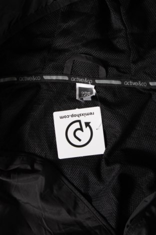 Γυναικείο μπουφάν αθλητικό Active&Co, Μέγεθος XXL, Χρώμα Μαύρο, Τιμή 8,66 €