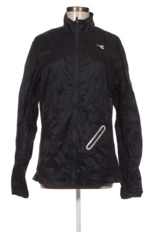 Γυναικείο μπουφάν αθλητικό Diadora, Μέγεθος XL, Χρώμα Μαύρο, Τιμή 13,36 €