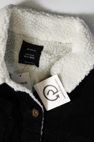 Dámska bunda  Cotton On, Veľkosť XS, Farba Čierna, Cena  11,99 €