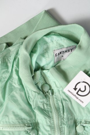 Dámska bunda  Fantasy, Veľkosť L, Farba Zelená, Cena  24,38 €