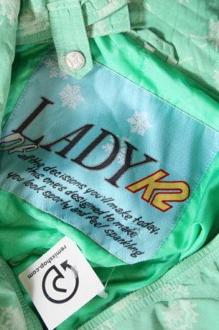 Γυναικείο μπουφάν K2, Μέγεθος L, Χρώμα Πράσινο, Τιμή 65,86 €