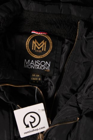 Γυναικείο μπουφάν Maison Montaigne, Μέγεθος M, Χρώμα Μαύρο, Τιμή 19,19 €