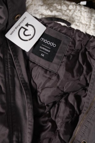 Γυναικείο μπουφάν Moodo, Μέγεθος M, Χρώμα Γκρί, Τιμή 24,90 €