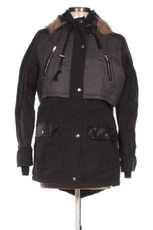 Γυναικείο μπουφάν Moodo, Μέγεθος L, Χρώμα Μαύρο, Τιμή 12,04 €