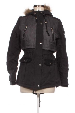 Γυναικείο μπουφάν Moodo, Μέγεθος M, Χρώμα Μαύρο, Τιμή 12,04 €