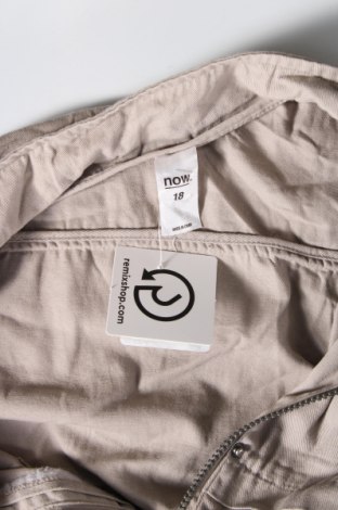 Γυναικείο μπουφάν Now, Μέγεθος XL, Χρώμα  Μπέζ, Τιμή 10,09 €