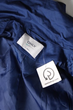 Γυναικείο μπουφάν ONLY, Μέγεθος XS, Χρώμα Μπλέ, Τιμή 17,94 €
