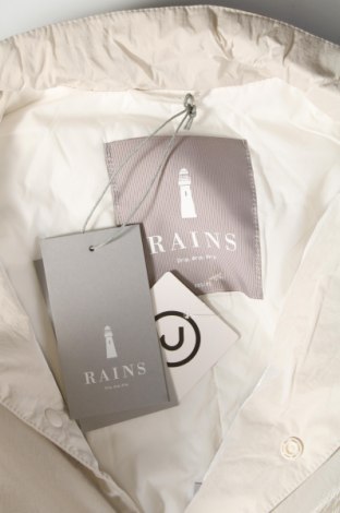Γυναικείο μπουφάν RAINS, Μέγεθος XXS, Χρώμα Εκρού, Τιμή 14,64 €