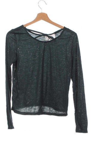 Dziecięca bluzka H&M, Rozmiar 12-13y/ 158-164 cm, Kolor Zielony, Cena 11,52 zł