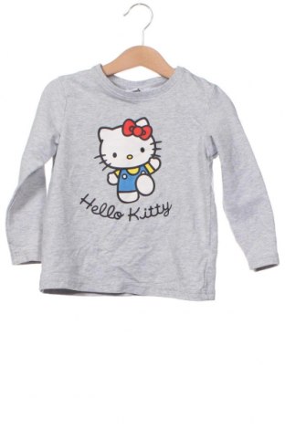 Dziecięca bluzka Hello Kitty, Rozmiar 3-4y/ 104-110 cm, Kolor Szary, Cena 36,78 zł