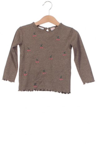 Детска блуза Zara, Размер 18-24m/ 86-98 см, Цвят Бежов, Цена 16,00 лв.