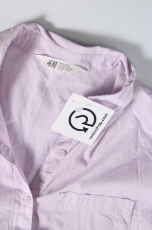 Dětská košile  H&M, Velikost 13-14y/ 164-168 cm, Barva Fialová, Cena  383,00 Kč