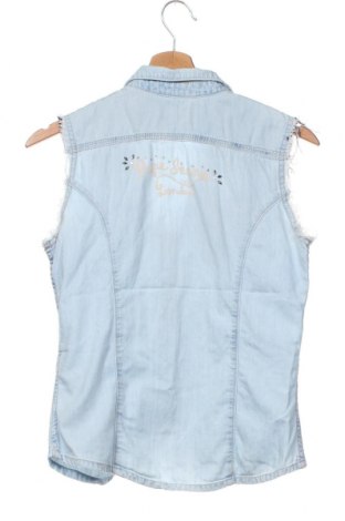 Kinderhemd Pepe Jeans, Größe 13-14y/ 164-168 cm, Farbe Blau, Preis € 2,25