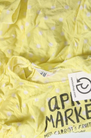 Detské šaty  H&M, Veľkosť 6-7y/ 122-128 cm, Farba Žltá, Cena  14,74 €