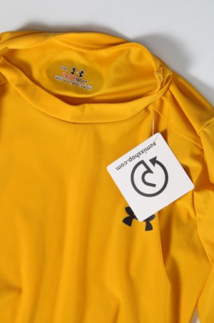 Детска спортна блуза Under Armour, Размер 12-13y/ 158-164 см, Цвят Жълт, Цена 72,60 лв.