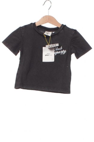 Tricou pentru copii Gina Tricot, Mărime 3-6m/ 62-68 cm, Culoare Gri, Preț 20,61 Lei