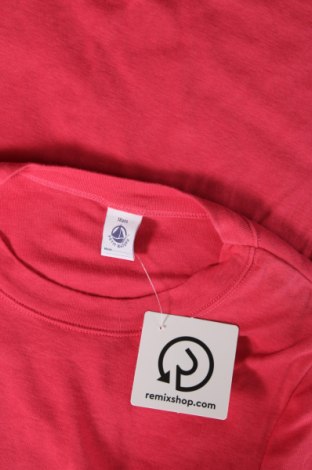 Dziecięcy T-shirt Petit Bateau, Rozmiar 15-18y/ 170-176 cm, Kolor Różowy, Cena 55,27 zł