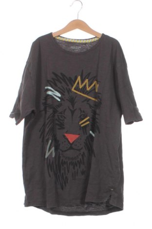 Детска тениска Reserved, Размер 14-15y/ 168-170 см, Цвят Сив, Цена 11,50 лв.