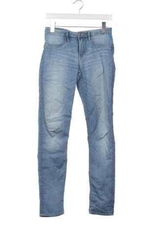 Dětské džíny  H&M, Velikost 14-15y/ 168-170 cm, Barva Modrá, Cena  65,00 Kč
