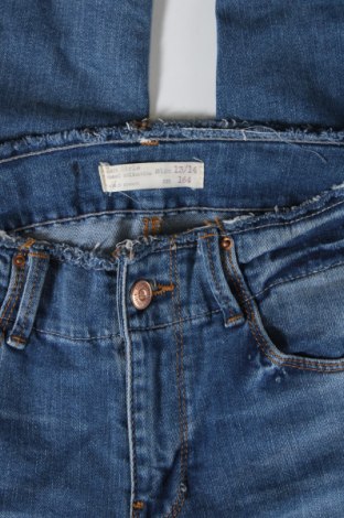 Dětské džíny  Zara, Velikost 13-14y/ 164-168 cm, Barva Modrá, Cena  191,00 Kč