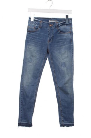 Dětské džíny  Zara, Velikost 13-14y/ 164-168 cm, Barva Modrá, Cena  62,00 Kč