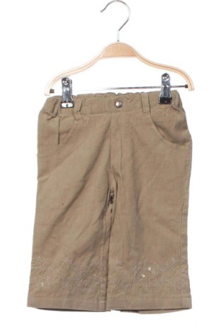 Pantaloni de catifea reiată, pentru copii Name It, Mărime 3-6m/ 62-68 cm, Culoare Bej, Preț 13,98 Lei