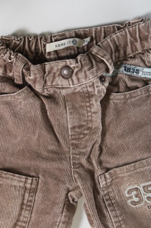 Детски джинси Name It, Размер 9-12m/ 74-80 см, Цвят Бежов, Цена 3,38 лв.