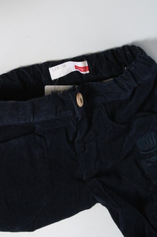 Pantaloni de catifea reiată, pentru copii Name It, Mărime 1-2m/ 50-56 cm, Culoare Albastru, Preț 7,60 Lei