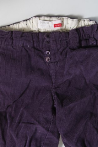 Pantaloni de catifea reiată, pentru copii Name It, Mărime 1-2m/ 50-56 cm, Culoare Mov, Preț 7,57 Lei
