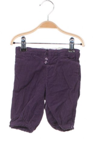 Pantaloni de catifea reiată, pentru copii Name It, Mărime 1-2m/ 50-56 cm, Culoare Mov, Preț 13,62 Lei
