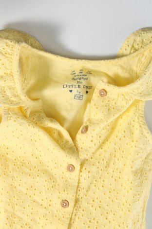 Детски потник F&F, Размер 3-6m/ 62-68 см, Цвят Жълт, Цена 17,84 лв.