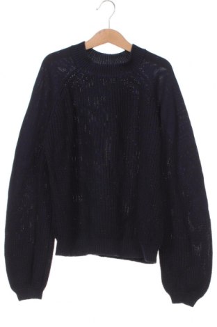 Детски пуловер S.Oliver, Размер 11-12y/ 152-158 см, Цвят Син, Цена 8,40 лв.