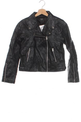 Dětská kožená bunda  Bardot, Velikost 11-12y/ 152-158 cm, Barva Černá, Cena  428,00 Kč