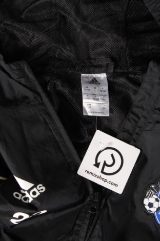 Детско спортно яке Adidas, Размер 13-14y/ 164-168 см, Цвят Черен, Цена 68,00 лв.