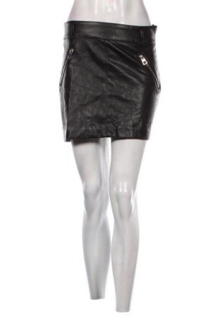 Δερμάτινη φούστα Bershka, Μέγεθος M, Χρώμα Μαύρο, Τιμή 2,69 €
