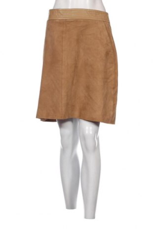 Δερμάτινη φούστα Hallhuber, Μέγεθος M, Χρώμα Καφέ, Τιμή 21,89 €