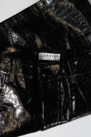 Kožená sukňa  Loavies, Veľkosť S, Farba Čierna, Cena  2,96 €