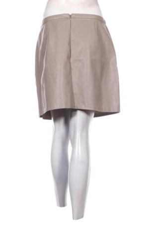 Δερμάτινη φούστα New Look, Μέγεθος L, Χρώμα Γκρί, Τιμή 3,41 €