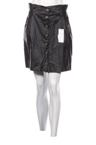 Δερμάτινη φούστα Piazza Italia, Μέγεθος M, Χρώμα Μαύρο, Τιμή 4,74 €
