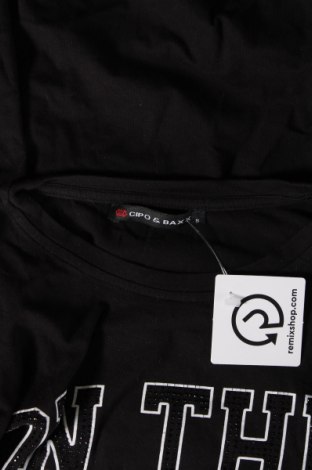 Pánské tričko  Cipo & Baxx, Velikost S, Barva Černá, Cena  163,00 Kč