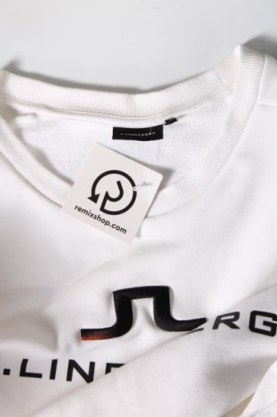 Ανδρική μπλούζα J.Lindeberg, Μέγεθος L, Χρώμα Λευκό, Τιμή 70,10 €