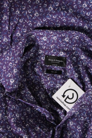 Herrenhemd Bruuns Bazaar, Größe L, Farbe Mehrfarbig, Preis € 9,50