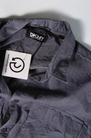 Мъжка риза DKNY, Размер M, Цвят Сив, Цена 6,47 лв.