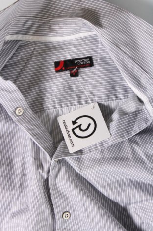Ανδρικό πουκάμισο Dressmann, Μέγεθος S, Χρώμα Γκρί, Τιμή 14,85 €