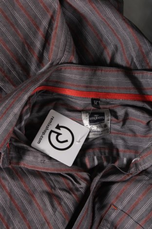 Ανδρικό πουκάμισο Engbers, Μέγεθος M, Χρώμα Γκρί, Τιμή 4,82 €
