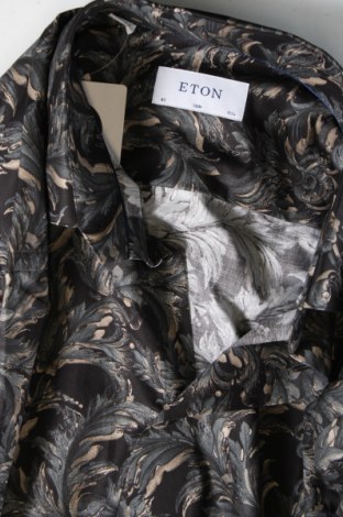 Ανδρικό πουκάμισο Eton, Μέγεθος M, Χρώμα Γκρί, Τιμή 77,32 €