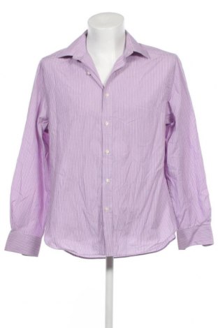 Ανδρικό πουκάμισο George, Μέγεθος L, Χρώμα Βιολετί, Τιμή 2,69 €