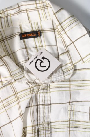 Ανδρικό πουκάμισο Gin Tonic, Μέγεθος XXL, Χρώμα Λευκό, Τιμή 14,85 €
